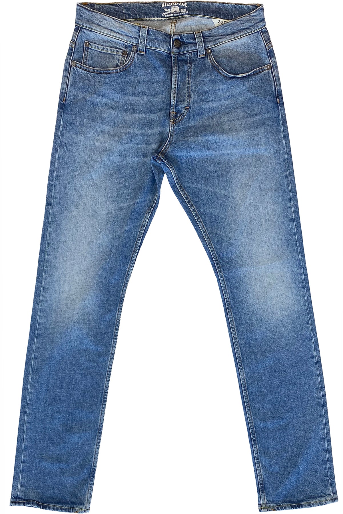 D-Luxe Straight Leg Jean — Aspen Blue