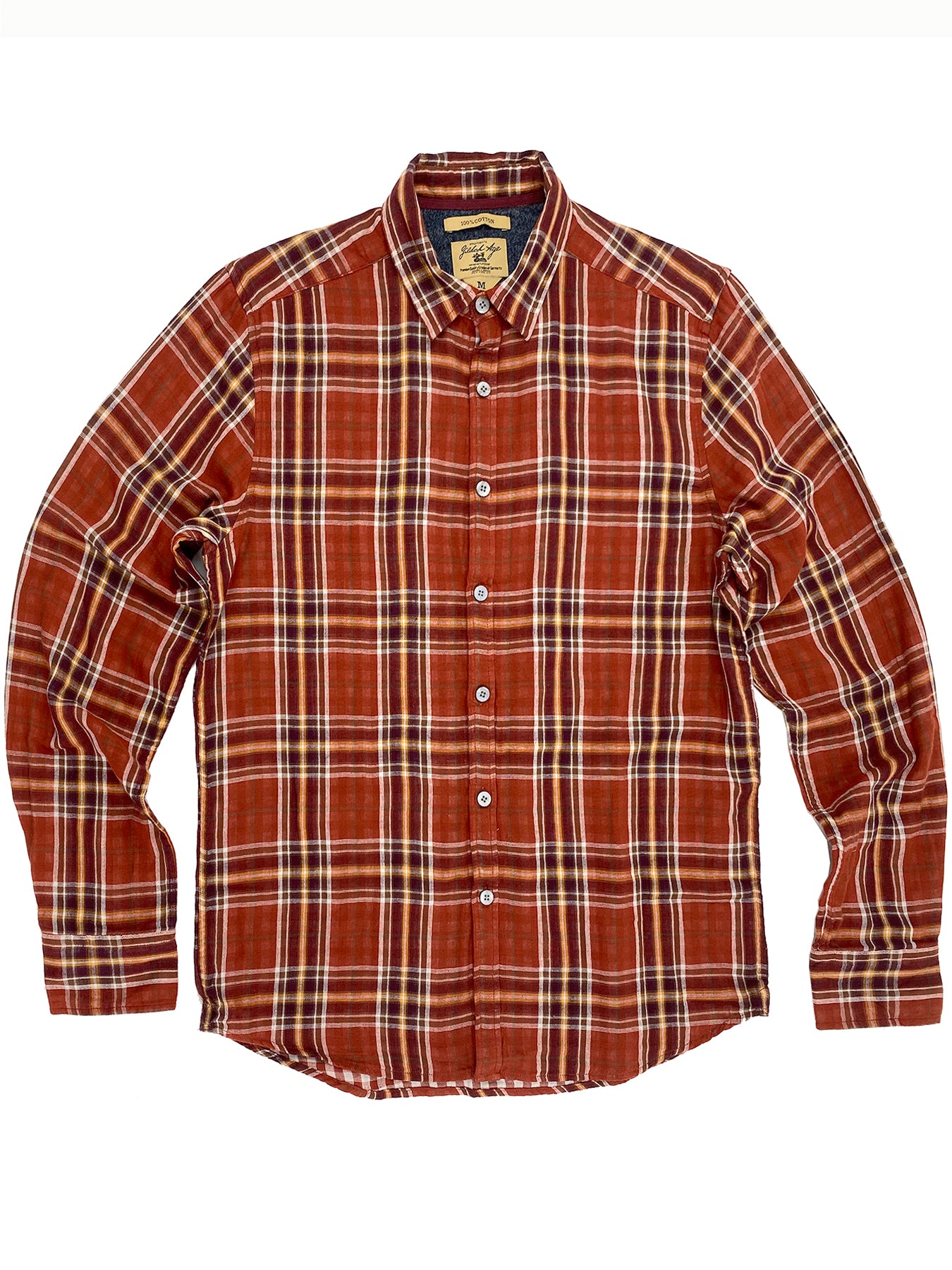 Final Sale: Taylor Shirt 3019B S / Burnt Orange