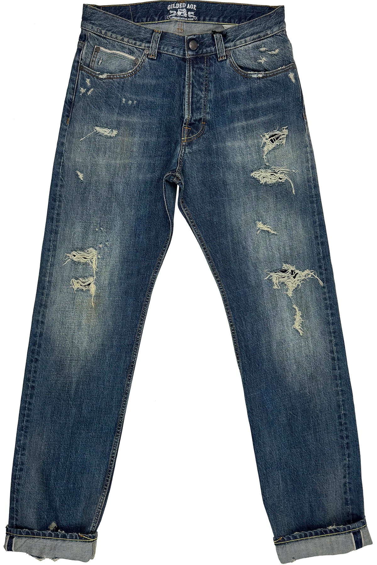 Gotham Relaxed Straight Red Selvage 1004