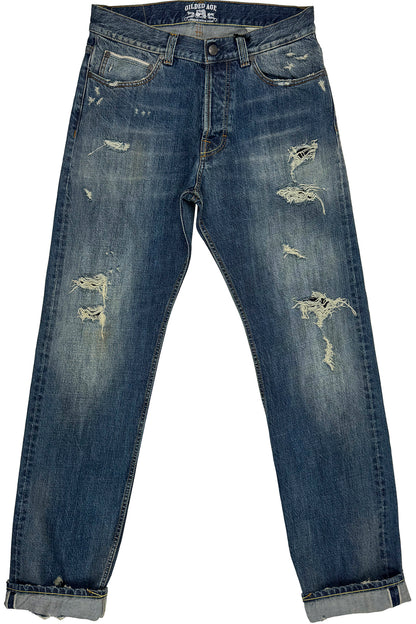 Gotham Relaxed Straight Red Selvage 1004