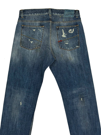 Gotham Relaxed Straight Red Selvage 1004