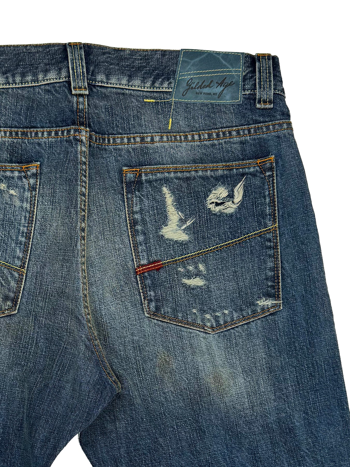 Gotham Relaxed Straight Red Selvage 1004