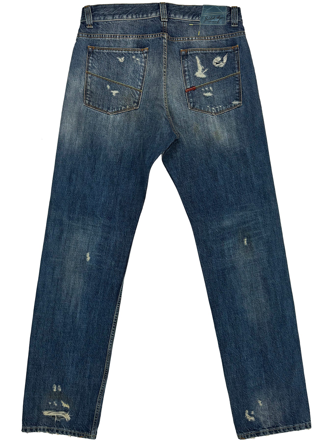 Gotham Relaxed Straight Red Selvage 1004