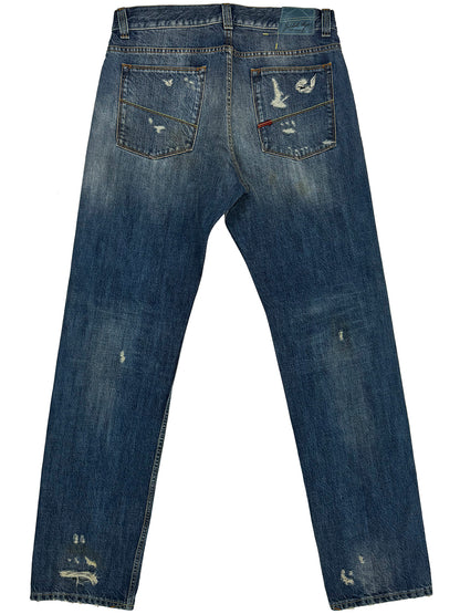 Gotham Relaxed Straight Red Selvage 1004
