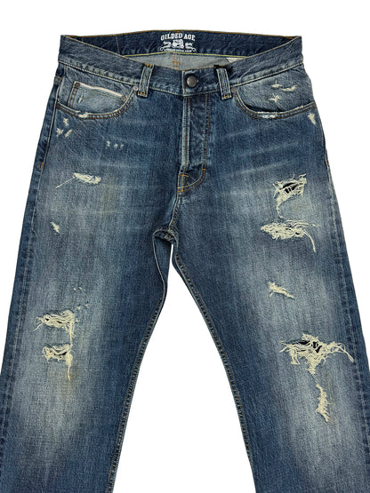 Gotham Relaxed Straight Red Selvage 1004