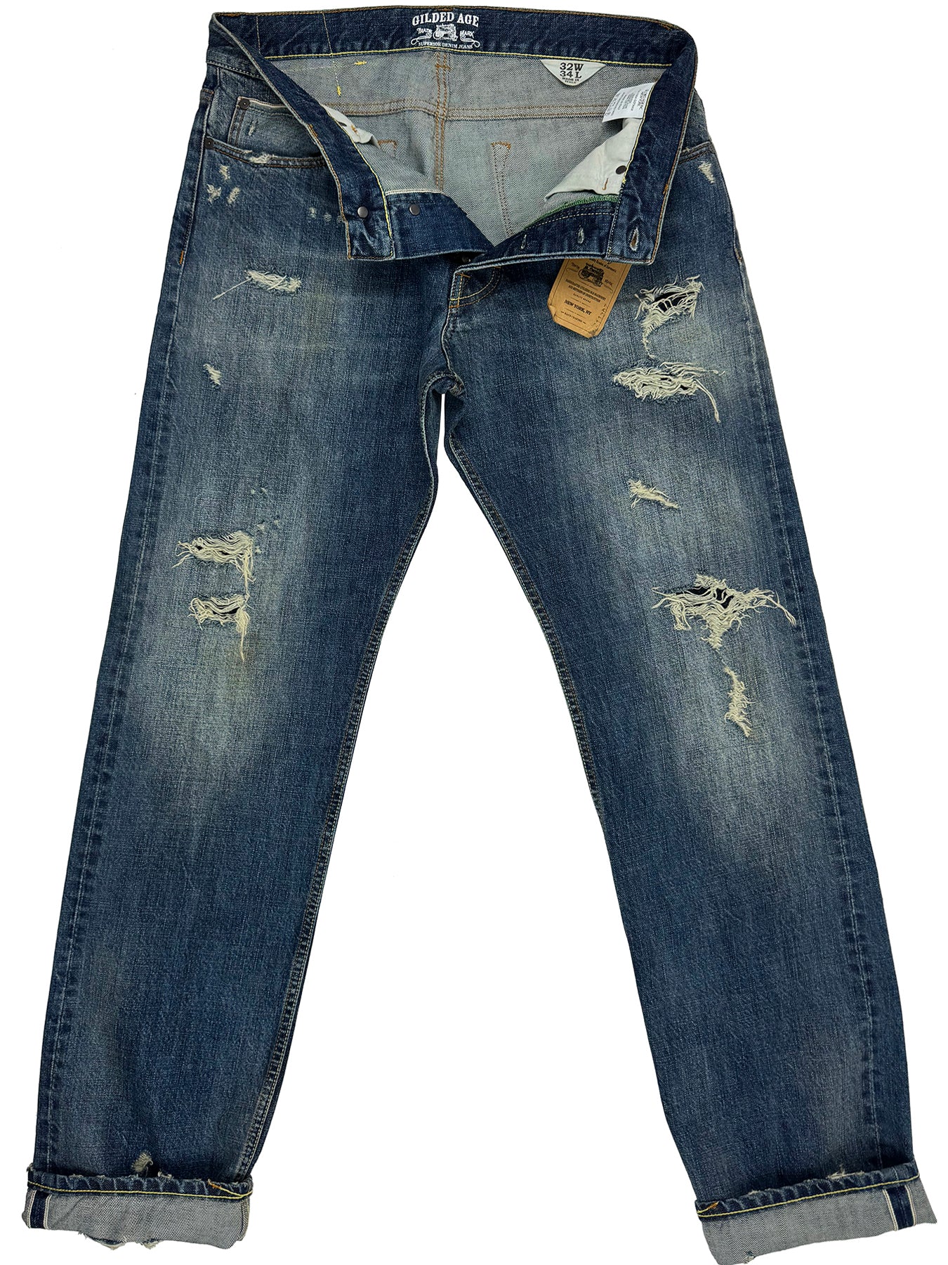 Gotham Relaxed Straight Red Selvage 1004