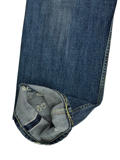 Gotham Relaxed Straight Red Selvage 1004