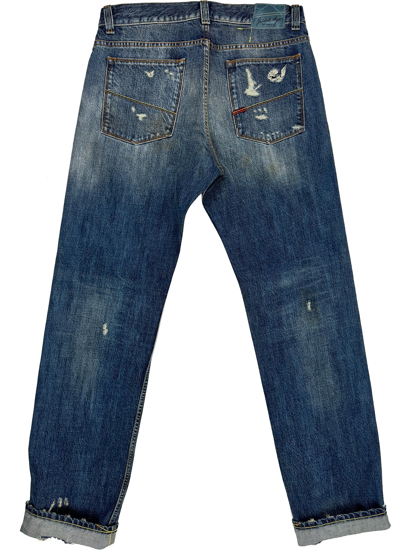 Gotham Relaxed Straight Red Selvage 1004