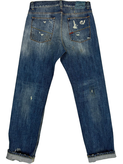 Gotham Relaxed Straight Red Selvage 1004