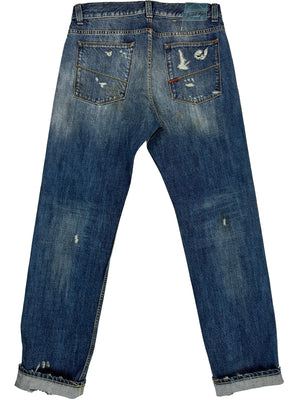 Gotham Relaxed Straight Red Selvage 1004