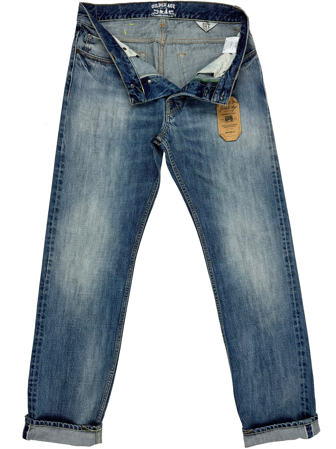 Gotham Relaxed Straight Red Selvage 1004