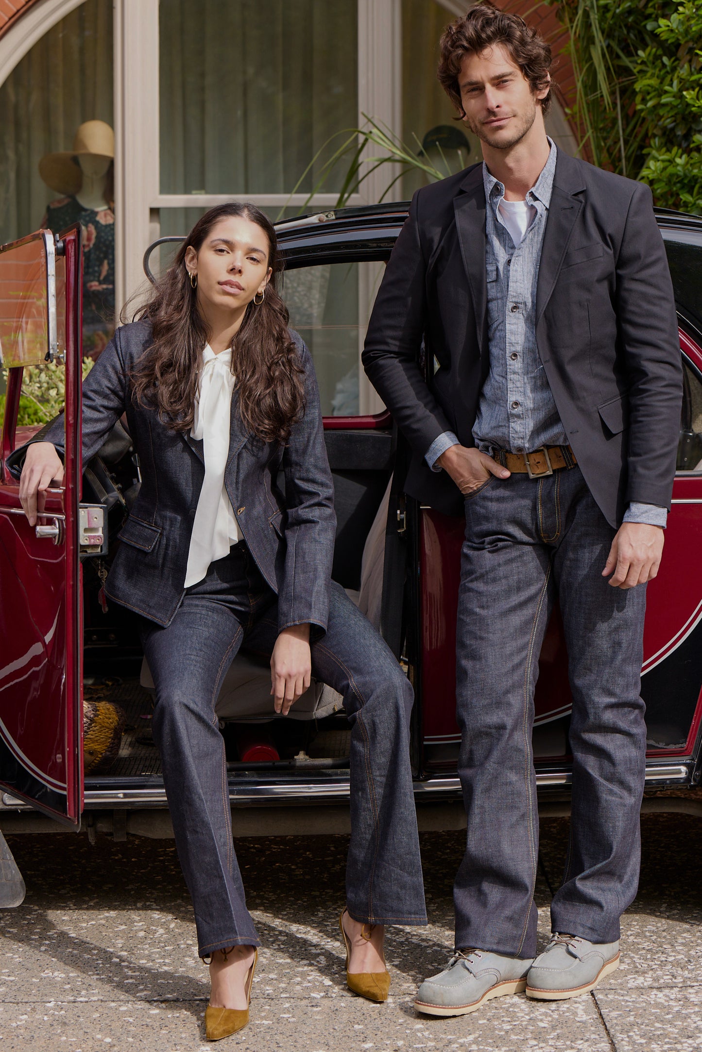 Artemis Raw Denim Blazer 410