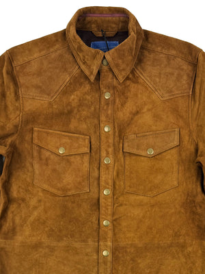Whyatt Suede Leather Shirt 3008