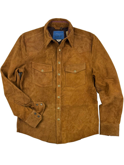 Whyatt Suede Leather Shirt 3008