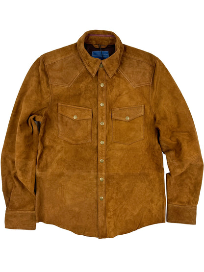Whyatt Suede Leather Shirt 3008