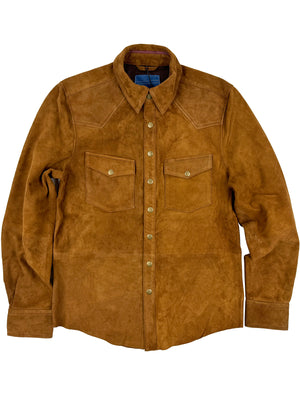 Whyatt Suede Leather Shirt 3008