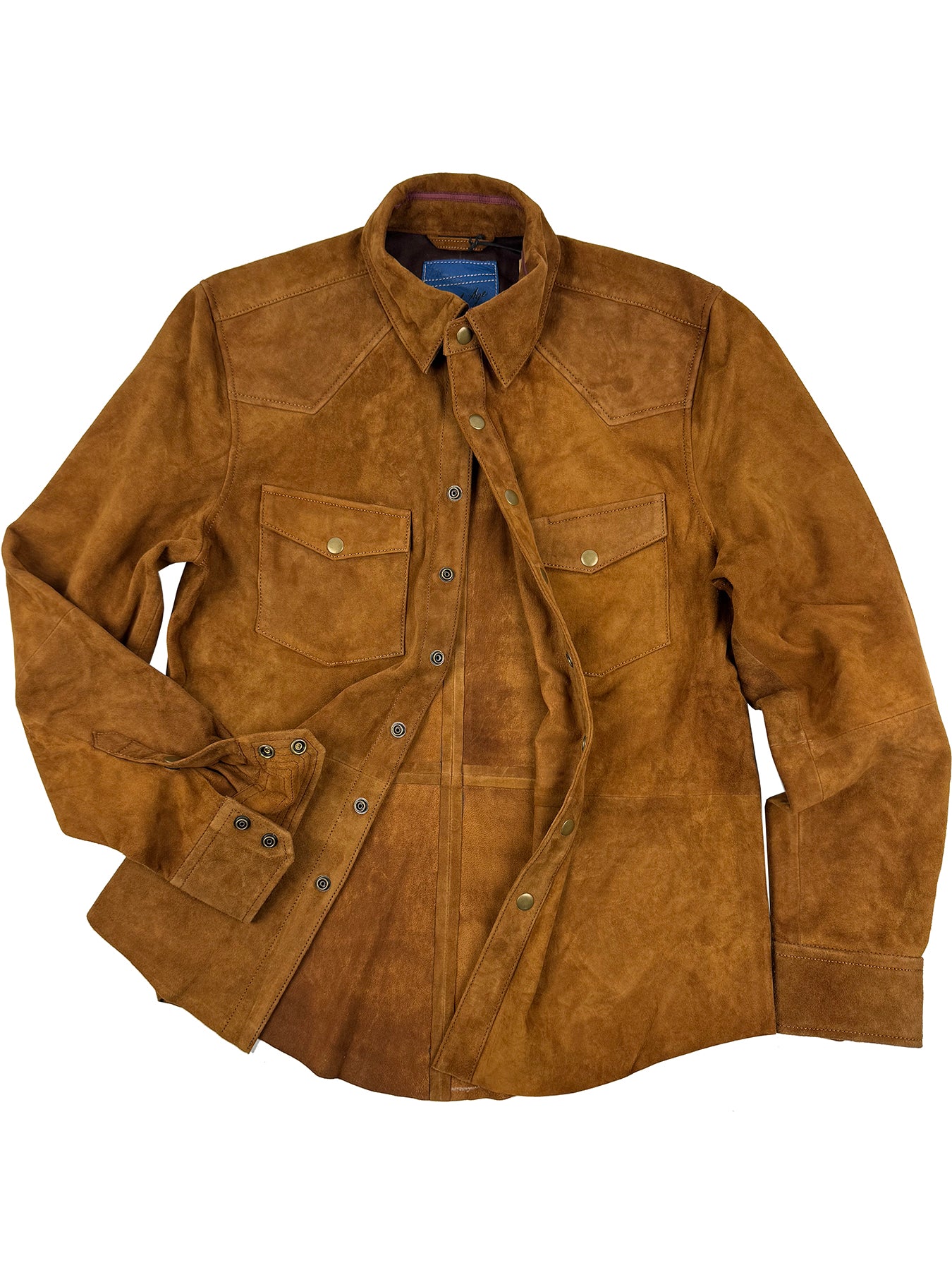 Whyatt Suede Leather Shirt 3008