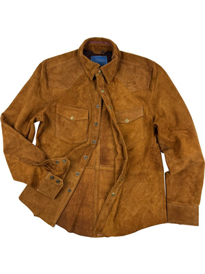 Whyatt Suede Leather Shirt 3008