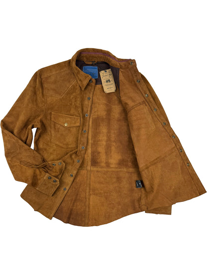 Whyatt Suede Leather Shirt 3008