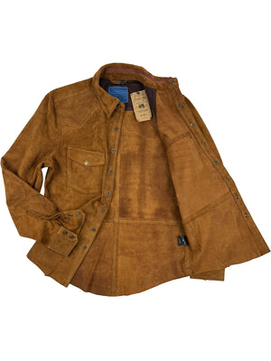 Whyatt Suede Leather Shirt 3008