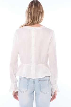 Demeter Pleated Silk Blouse 301