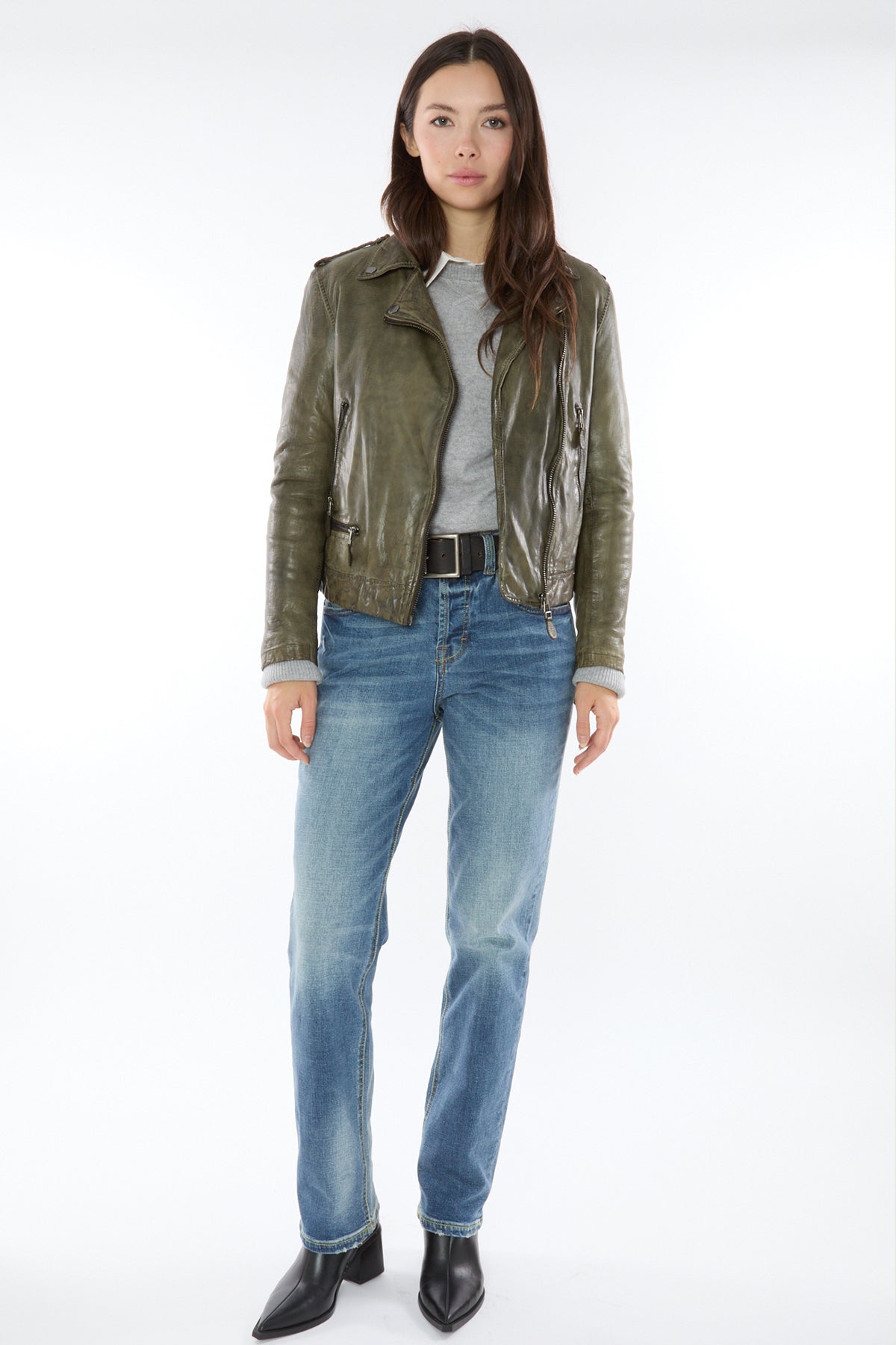 Nyx Motto Leather Jacket 401 – Gilded Age