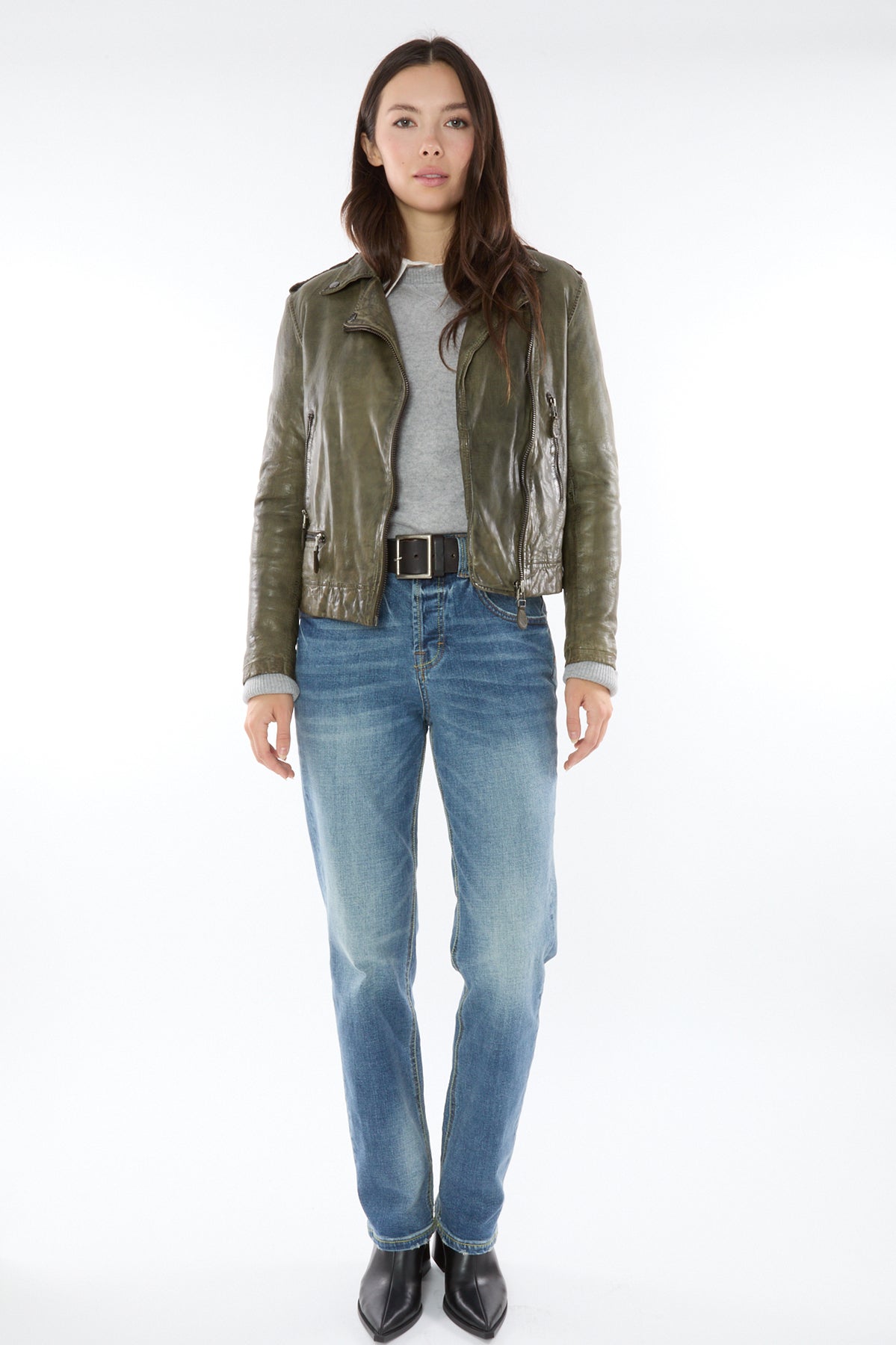 Nyx Motto Leather Jacket 401 – Gilded Age