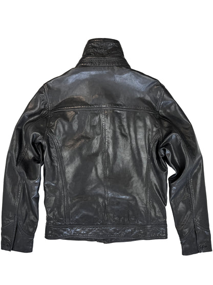 Wind Buffer Leather Jacket 4014