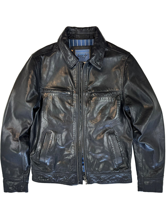 Wind Buffer Leather Jacket 4014