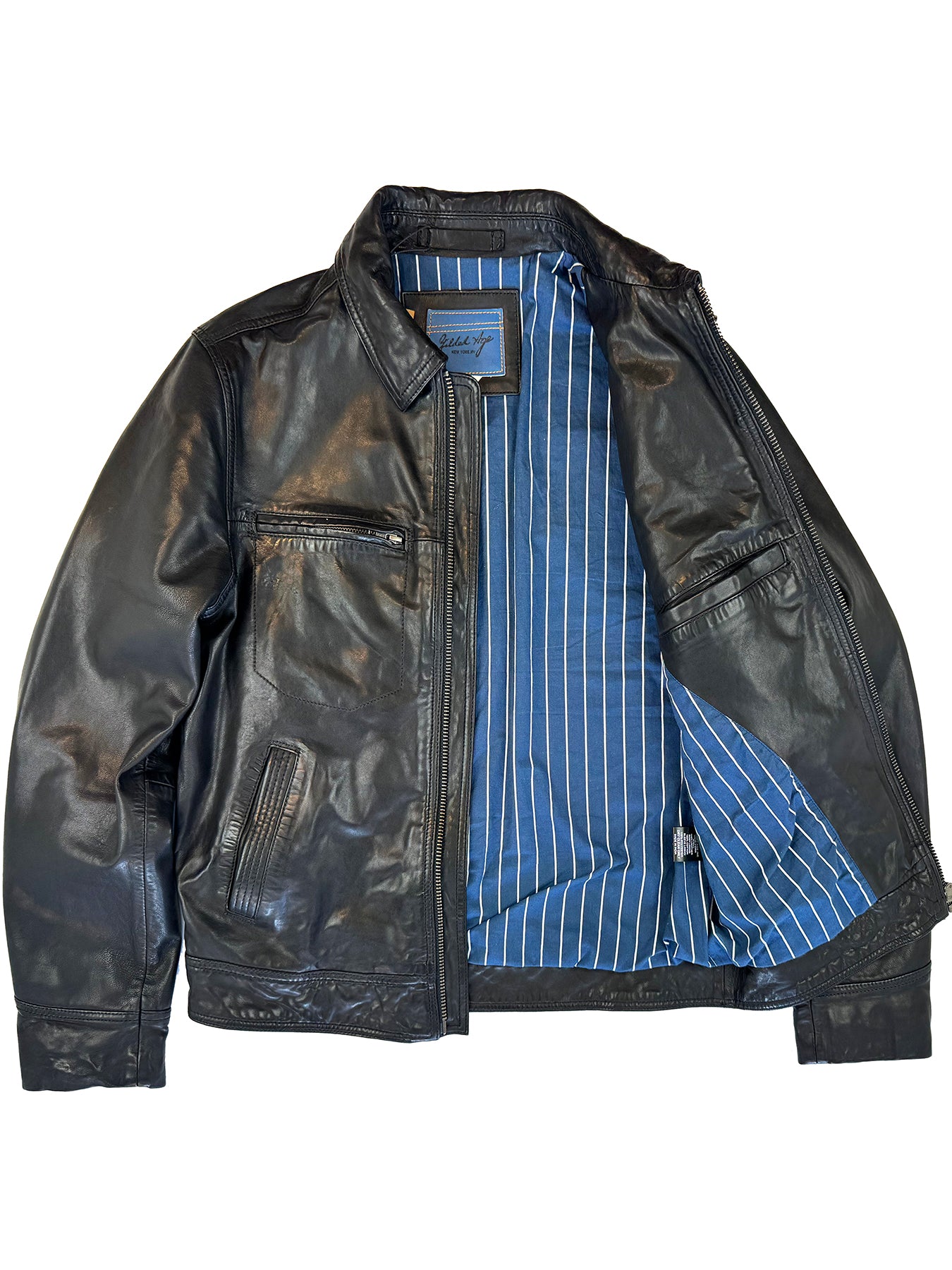 Wind Buffer Leather Jacket 4014