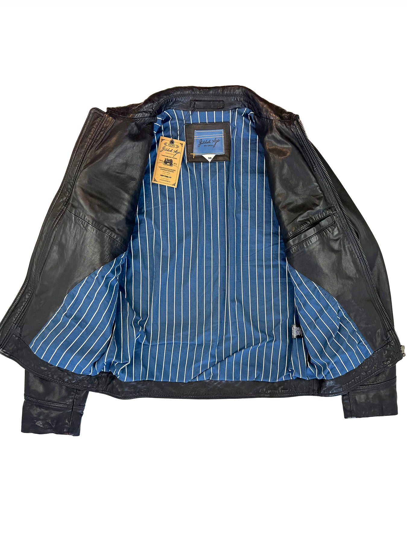 Wind Buffer Leather Jacket 4014