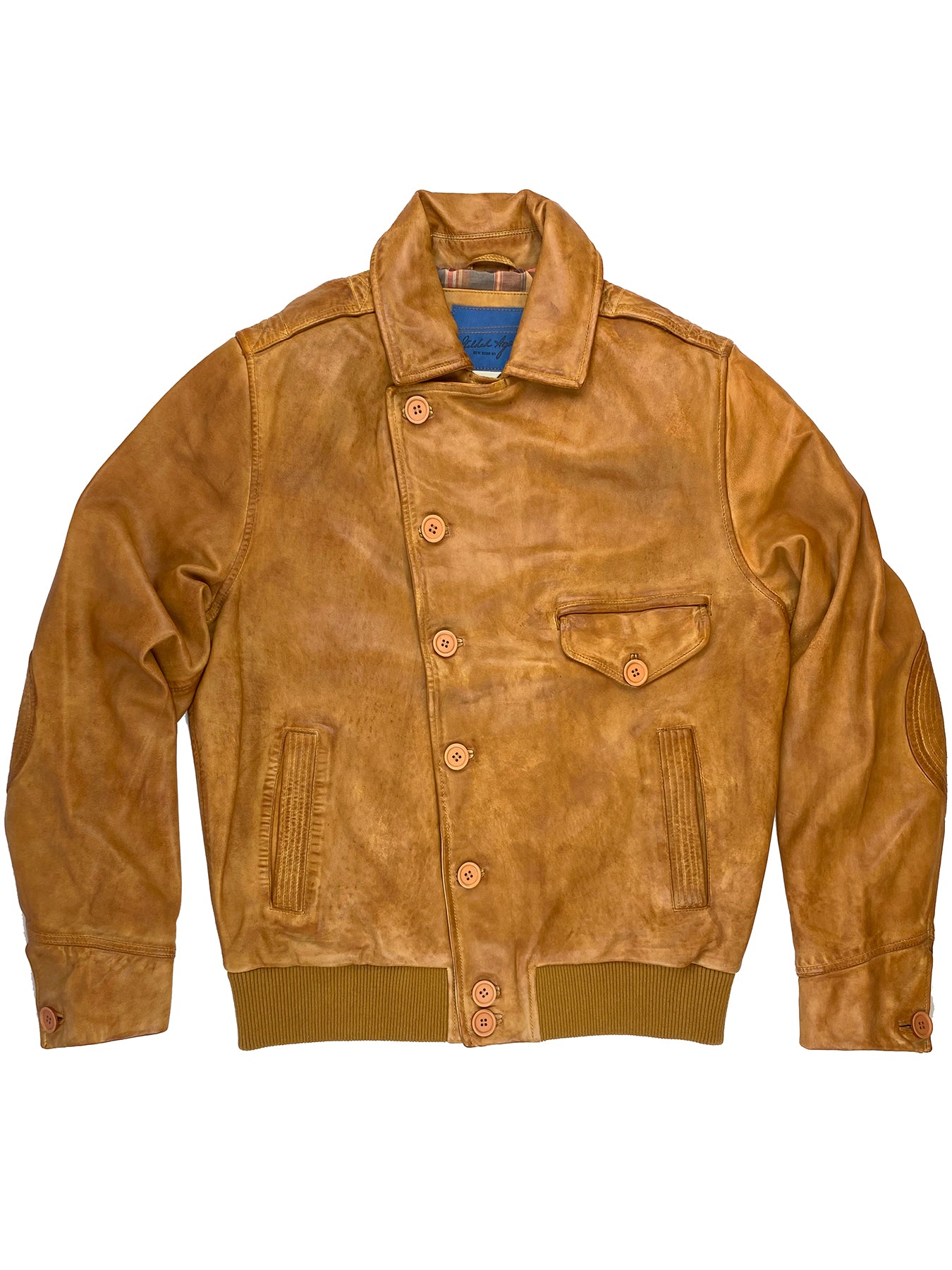 McCoy Leather Bomber Jacket 4085 – Gilded Age