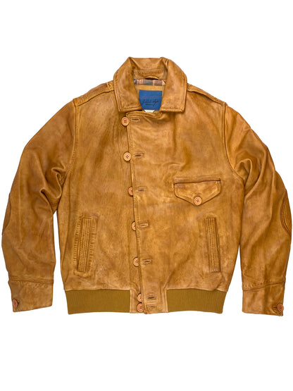 McCoy Leather Bomber Jacket 4085