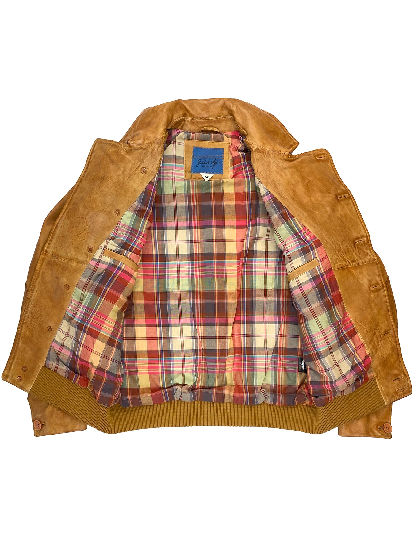 McCoy Leather Bomber Jacket 4085 – Gilded Age