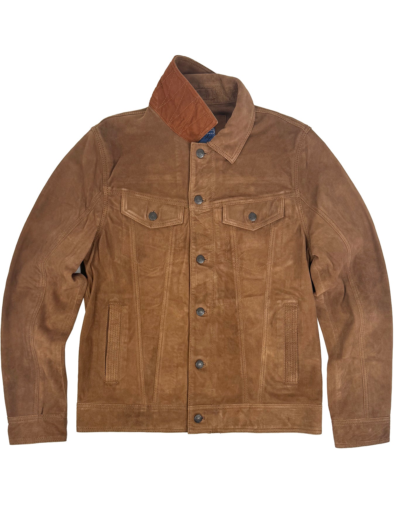 スクーカム　All Suede Leather stadium Jacket Wilde Suede Jacket 4086 – Gilded Age