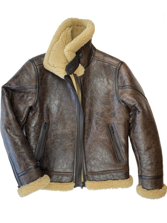 Bronx Bombers Shearling Jacket 4157