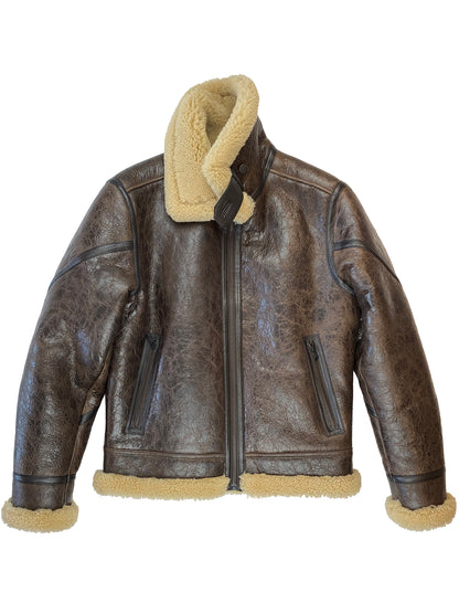 Bronx Bombers Shearling Jacket 4157