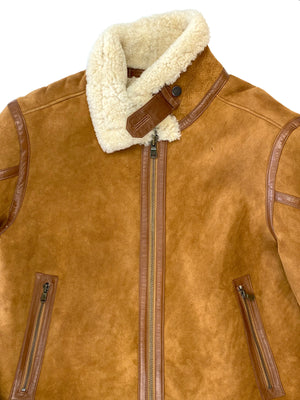 B3 Washed Suede Shearling Jacket 4171