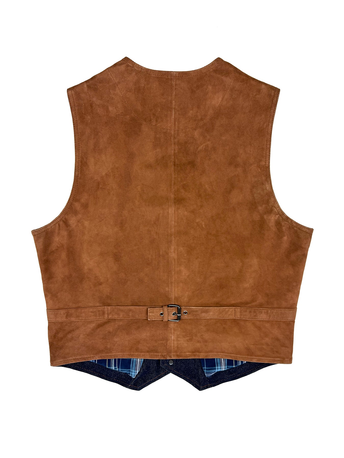 Wyatt Denim Suede Vest 4183