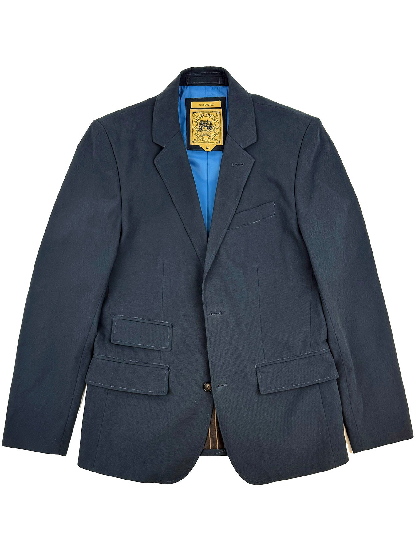 Sage Cotton Suit Blazer 4210