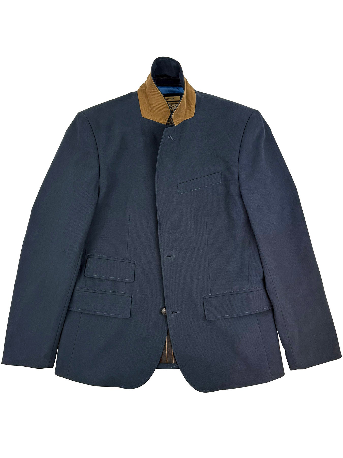 Sage Cotton Suit Blazer 4210