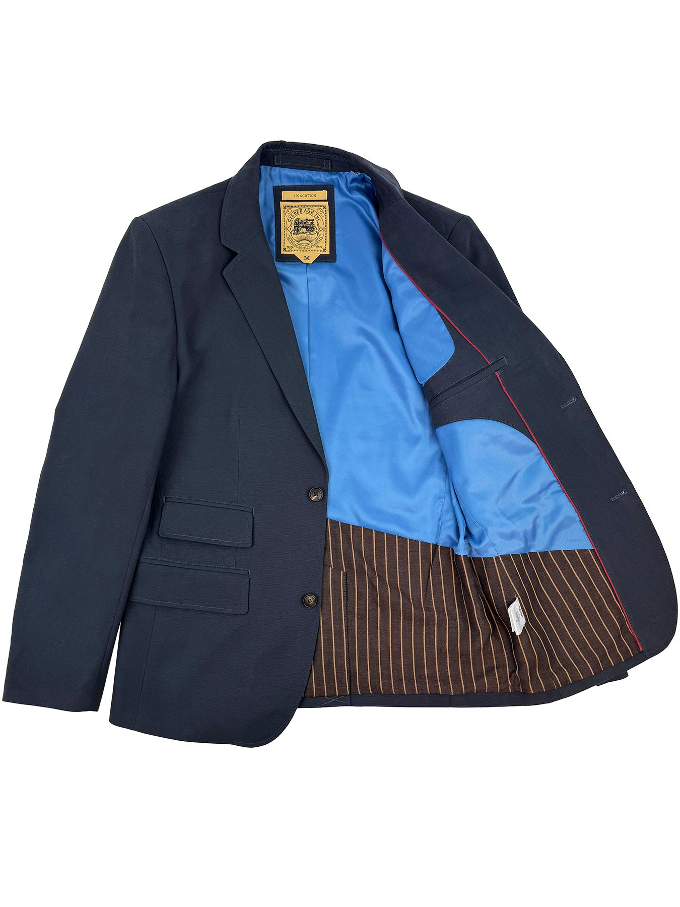 Sage Cotton Suit Blazer 4210
