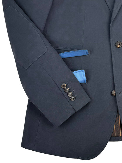 Sage Cotton Suit Blazer 4210