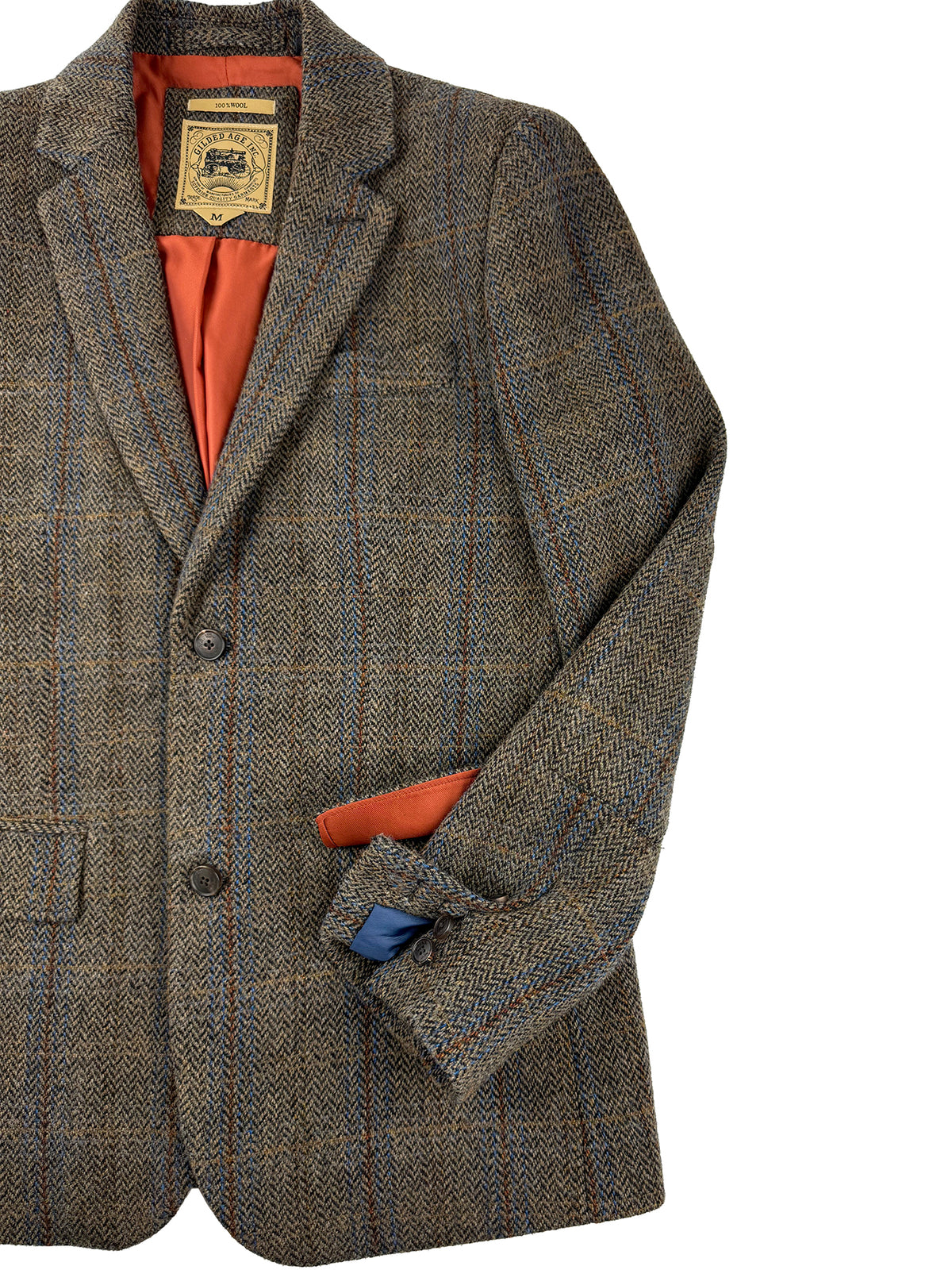 Harris Wool Herringbone Blazer 4265