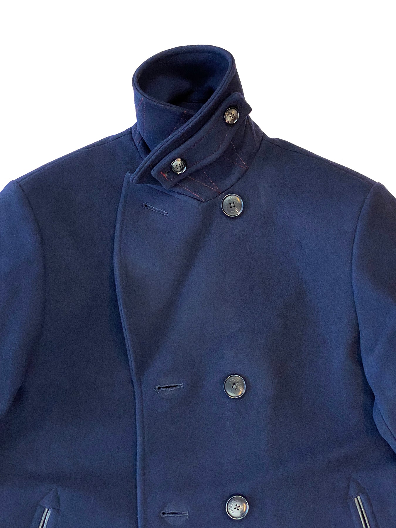 Deck Wool Navy Peacoat 4270 – Gilded Age