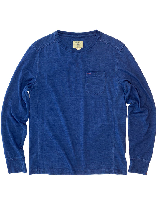 Chilmark Indigo Crew Long-sleeve 5436