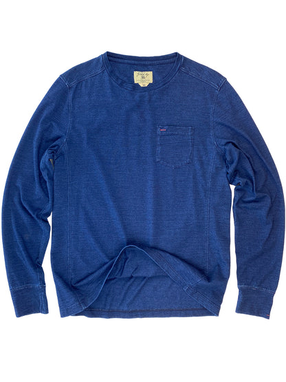 Chilmark Indigo Crew Long-sleeve 5436