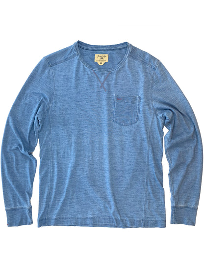 Chilmark Indigo Crew Long-sleeve 5436