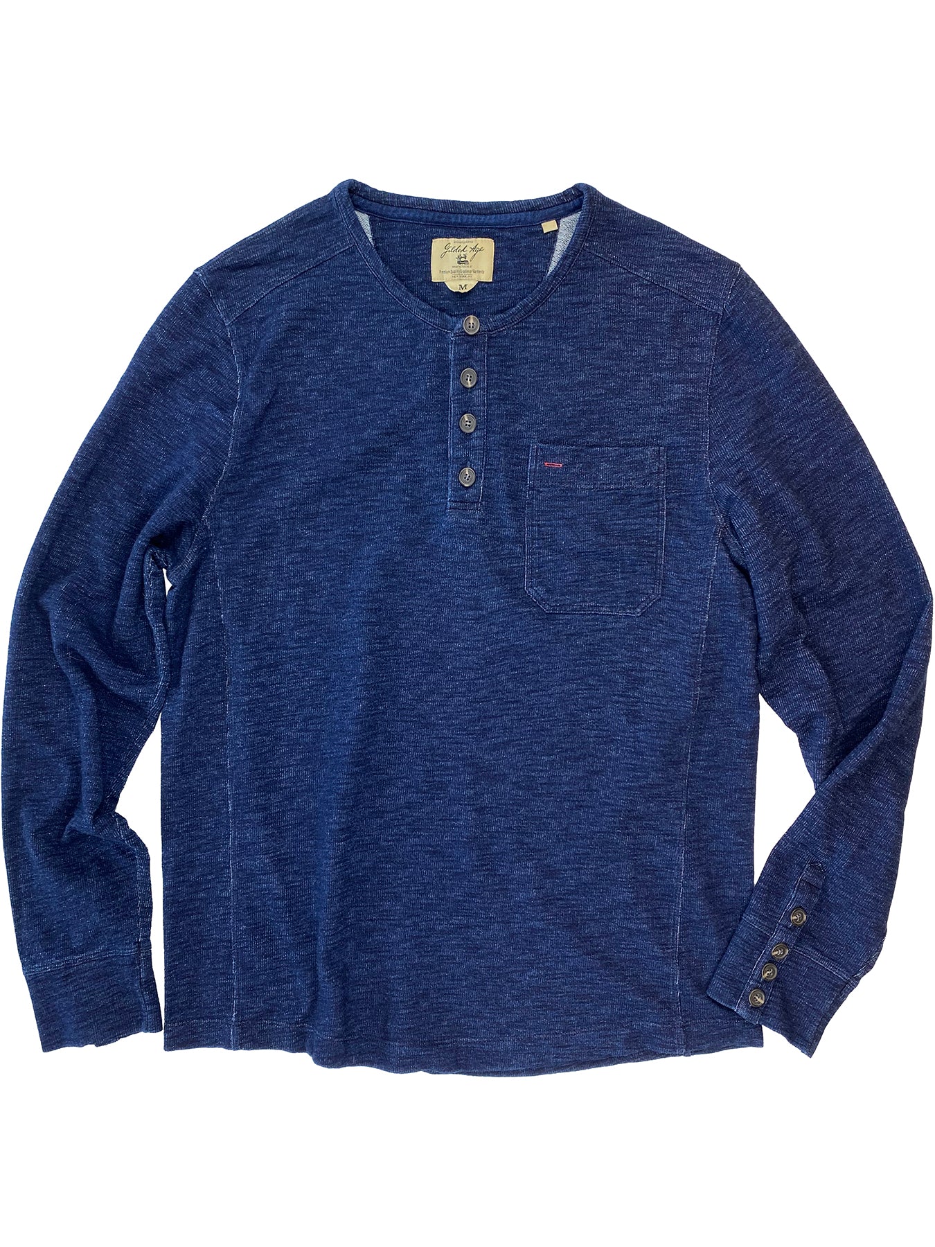 Burns Terry Knit Henley 5449