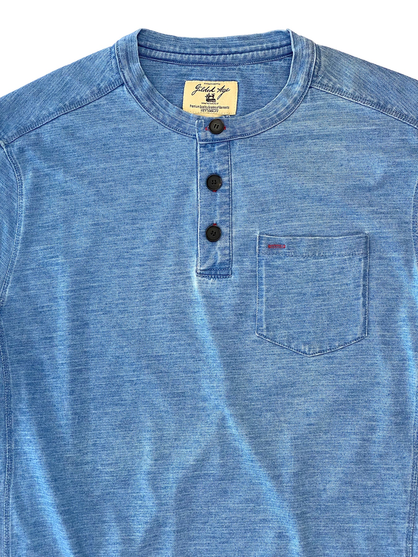 Barens Indigo Henley 5477